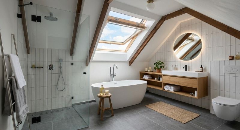 Attic Bathroom Remodeling in Flemington, NJ