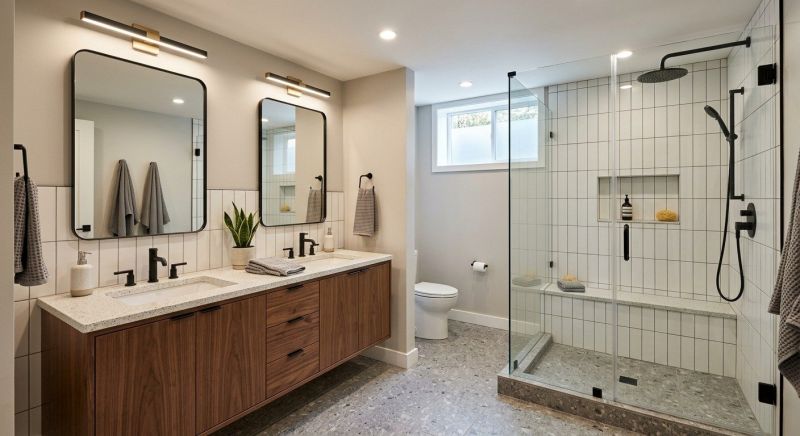 Basement Bathroom Remodeling in Flemington, NJ