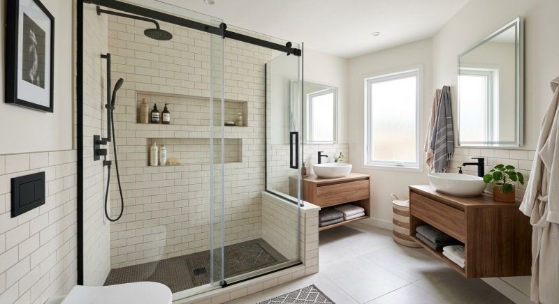 Tub To Shower Conversion in Edison, NJ